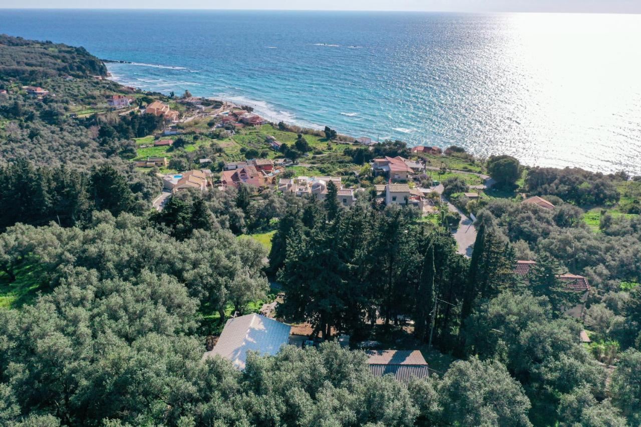 Amaryllis Seaview House By Guestcorfu Lägenhet Paramonas  Exteriör bild